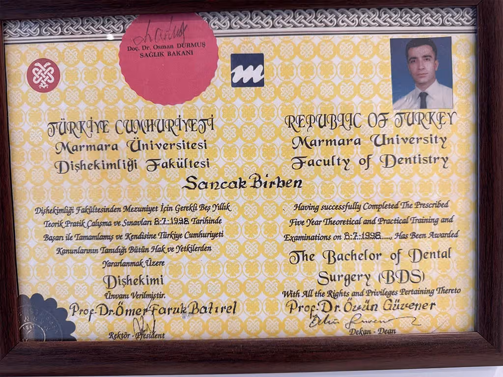Diş Hekimliği Diploması